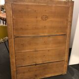 Mirror 125x97 cm beginning XIX gold leaf gilding