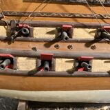 Model of a Royal Navy ship