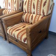 Jacques Leleu - Paire De Fauteuil En Merisier