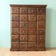 Apothecary Cabinet in Solid Teak - 24 Drawers