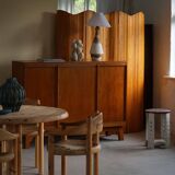 Mid-century buffet/enfilade in teak and oak, Danish cabinetmaker, 1960s