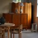 Buffet / Enfilade milieu du siècle en teck et chêne, ébéniste danois, années 1960