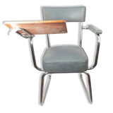 Industrial chair with armrests and Tablet