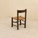 Set of four dlg chairs by Georges Robert, France, 1960s.