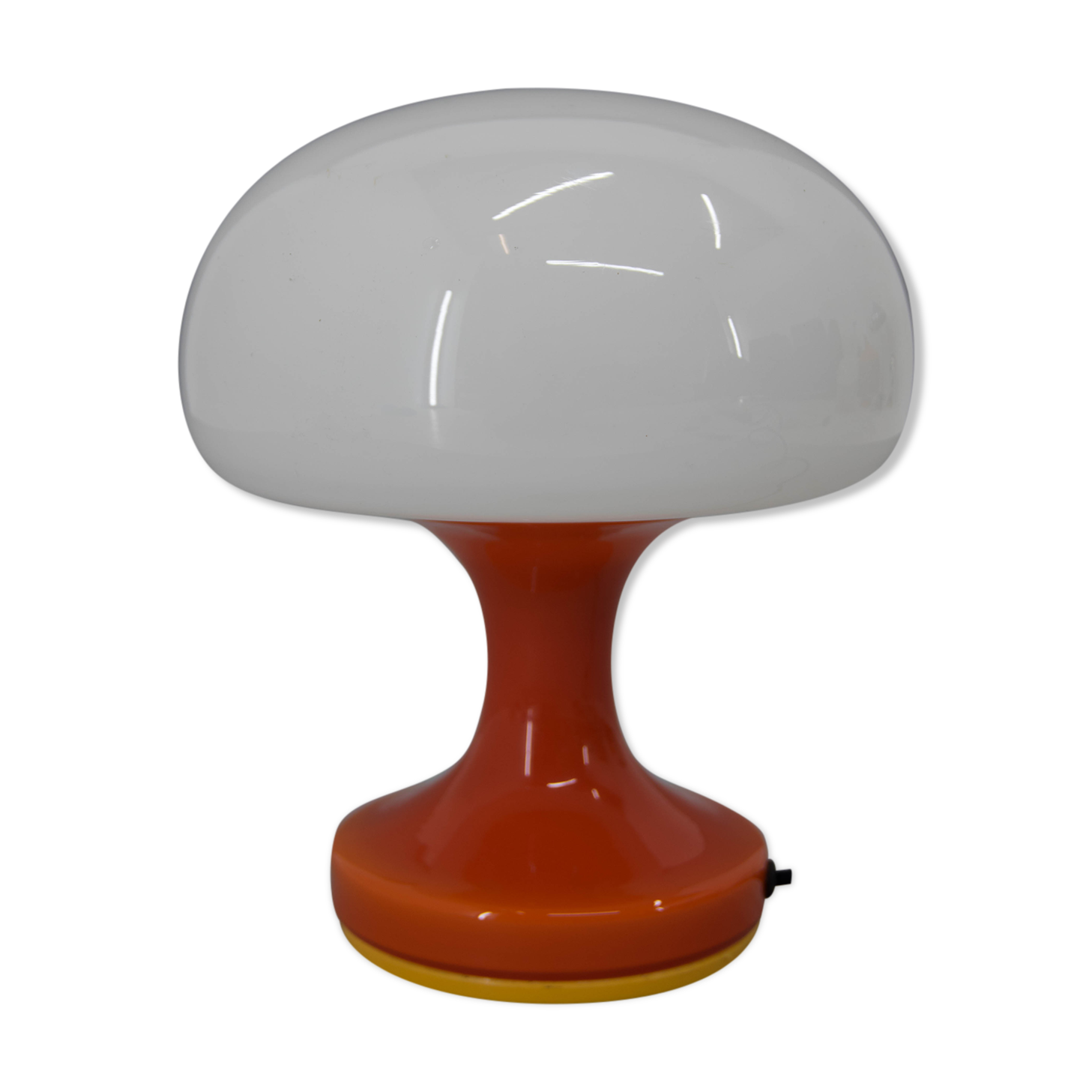 All Glass Table Lamp by Valasske Mezirici, 1970s