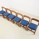 Guillerme & Chambron Set of 6 'Veronique' Dining Chairs for Votre Maison
