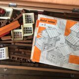 Toy, houses to build in wood