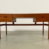 Danish Teak Desk by Arne Wahl Iversen 1950s