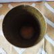 Vintage 1970s brass umbrella stand