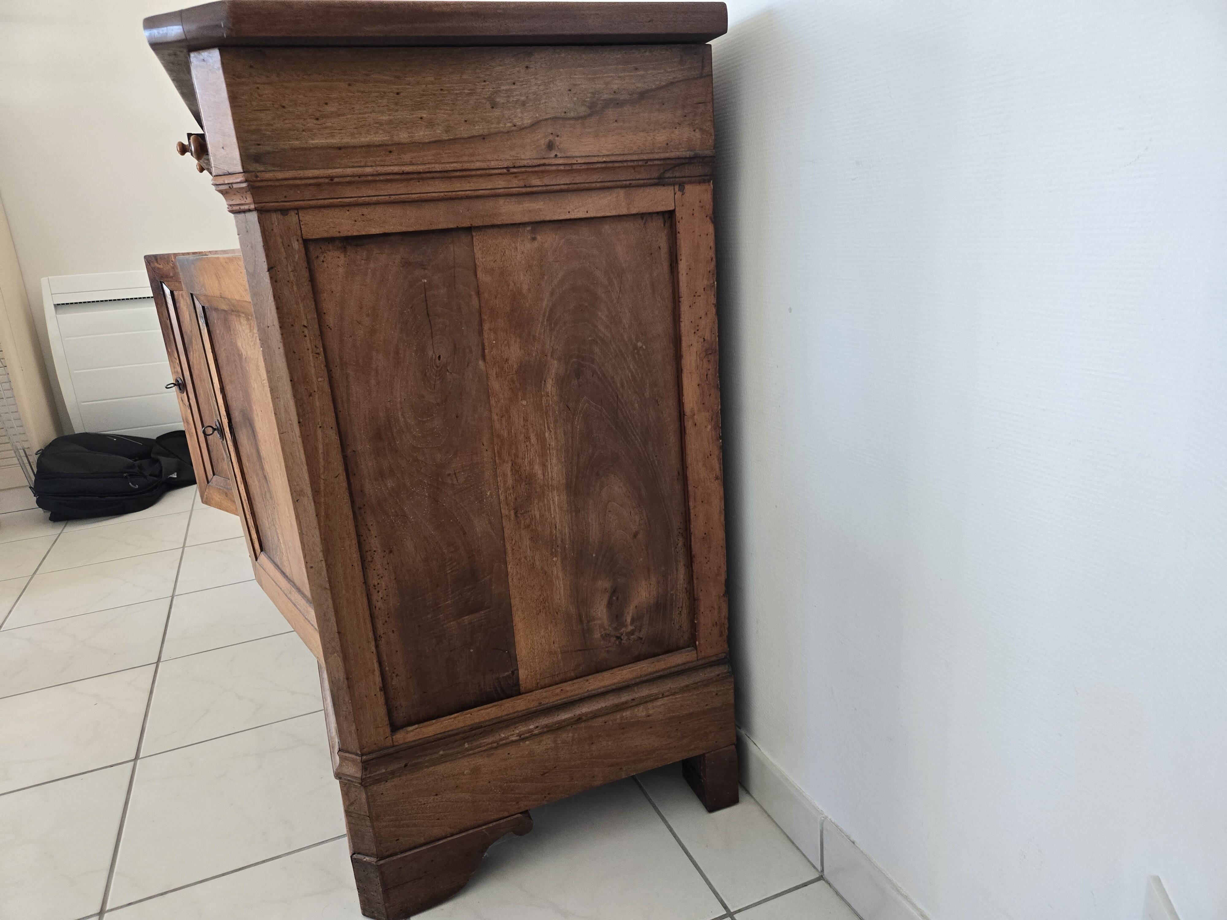 Enfilade walnut louis philippe period