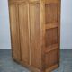 1930s Czech Oak Glass Bookcase from a Baťa Factory