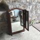 Art Deco wall triptych mirror - marquetry - early 20th century