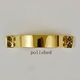 Up to 50 mid-century brass handles for doors, drawers, chests of drawers, Austria, 1950s.