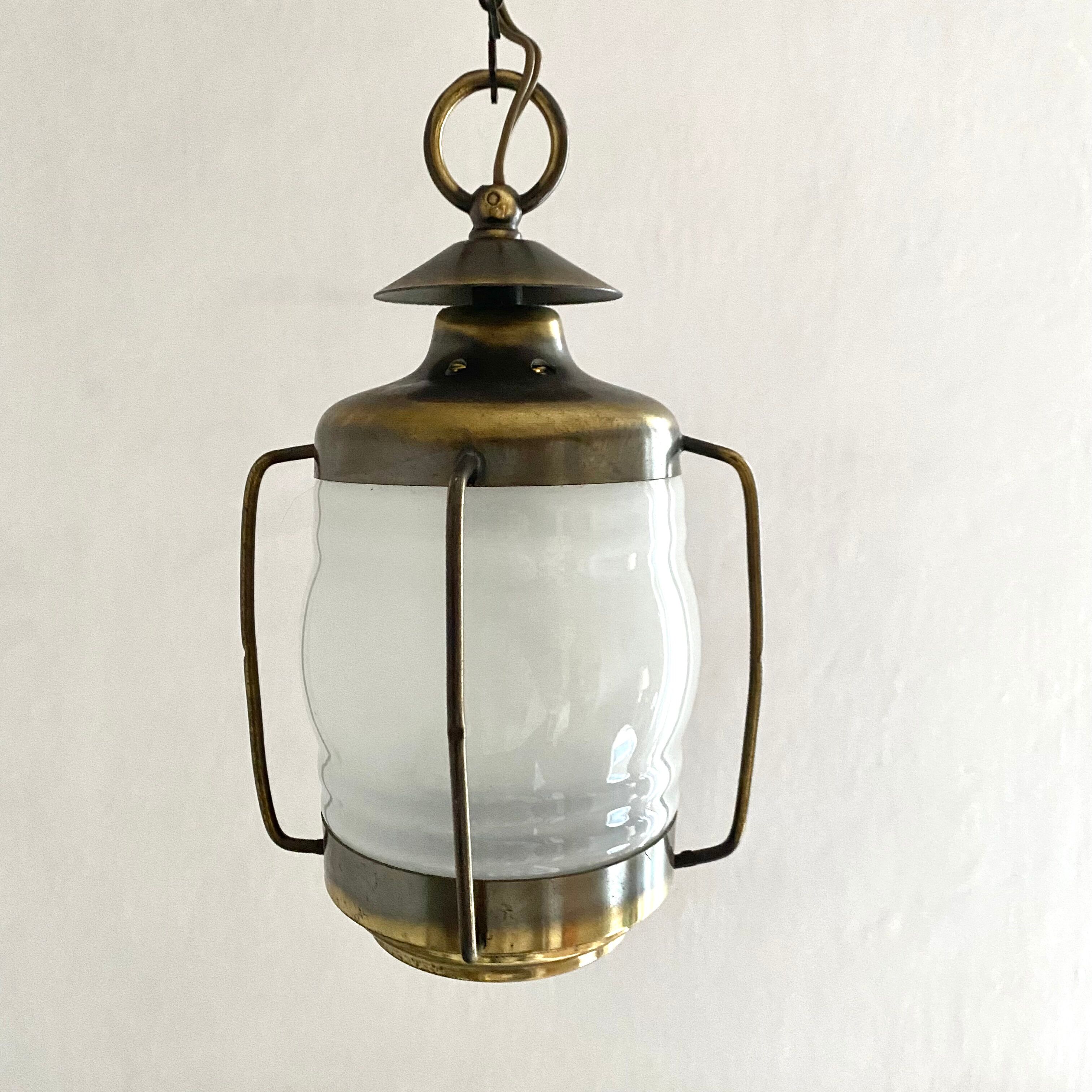 Vintage Marine Lantern Pendant Lamp