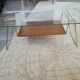 Brass and glass coffee table from the 70s
