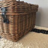 Trunk in ancient rattan