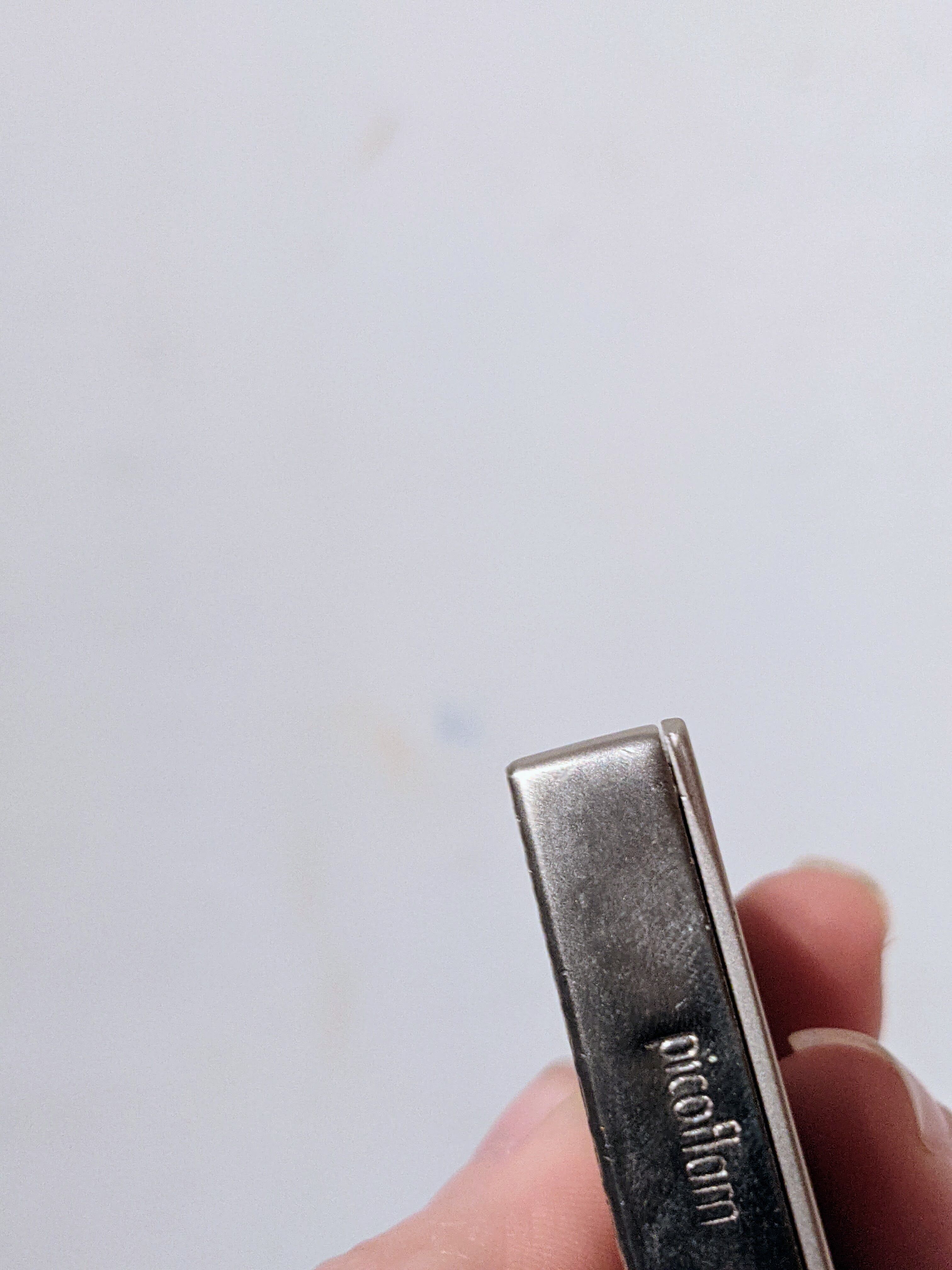 Old lighter new picoflam new condition in its small pocket leather case some stains on the et