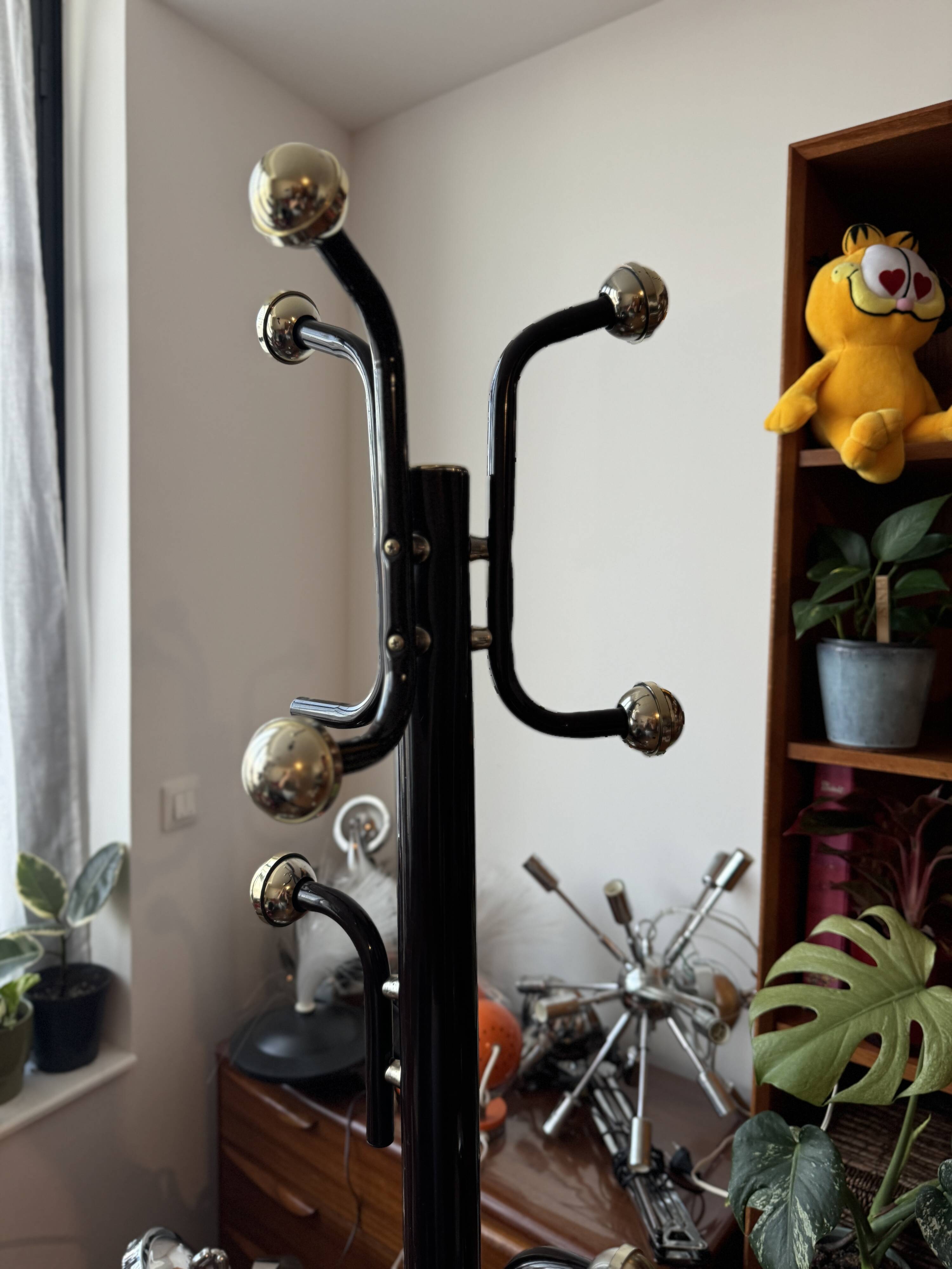 Porte manteau avec pied en marbre 1970