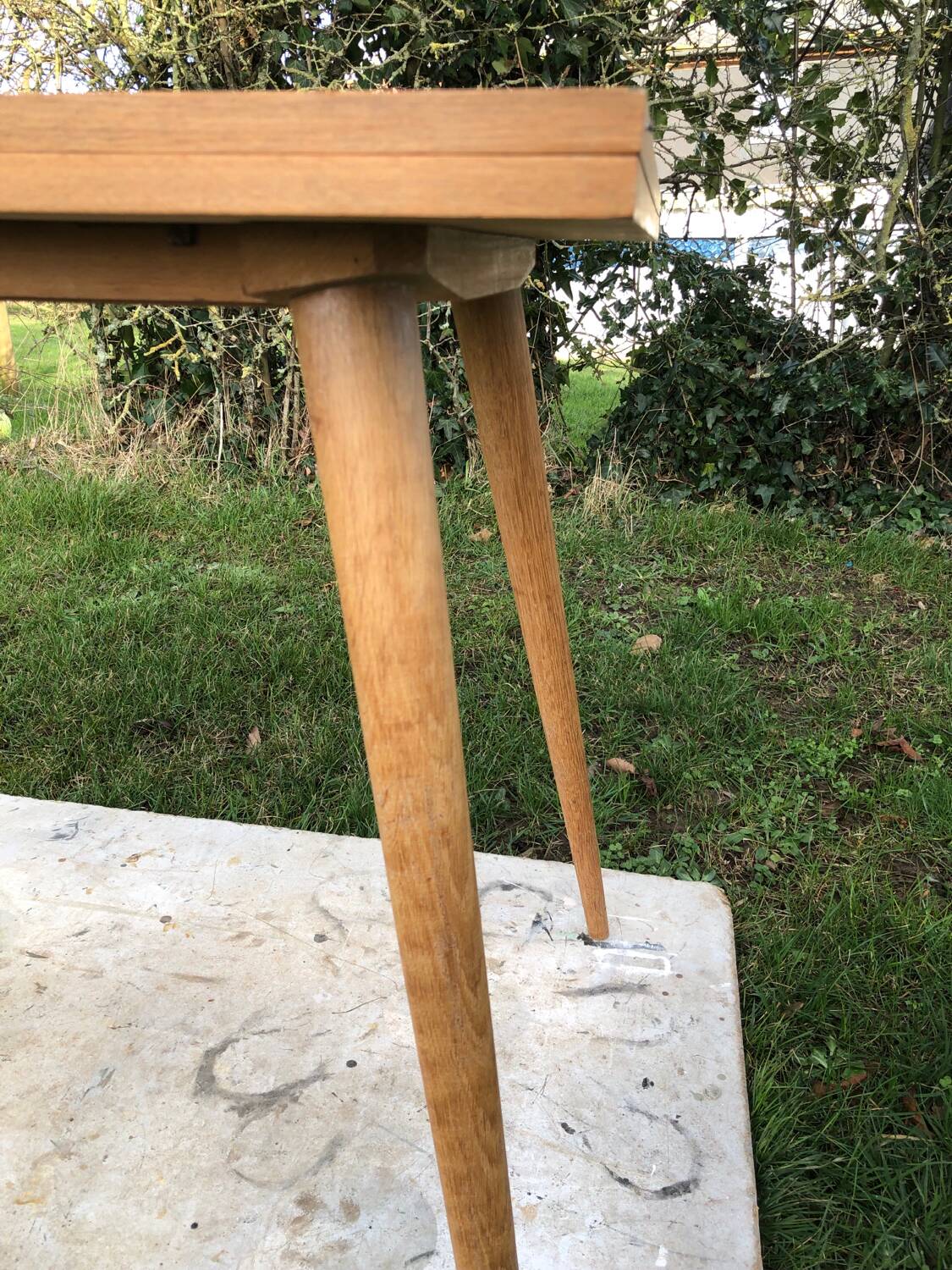Vintage extendable table.
