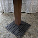 Bistro table in wood and metal
