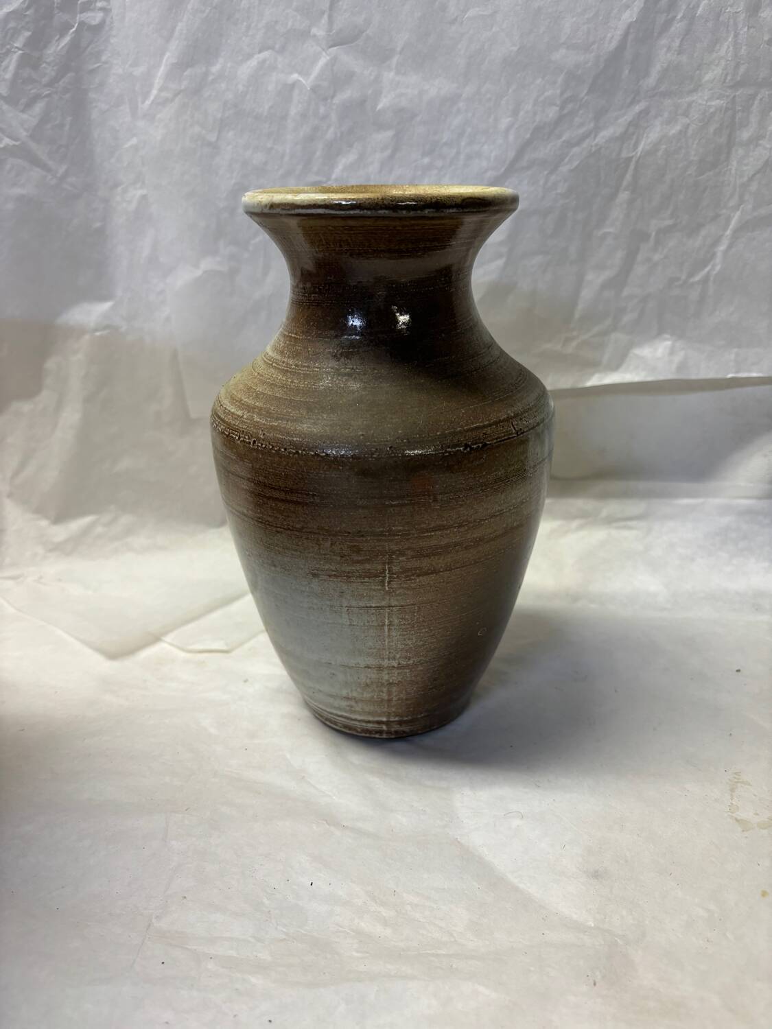 Vintage stoneware vase