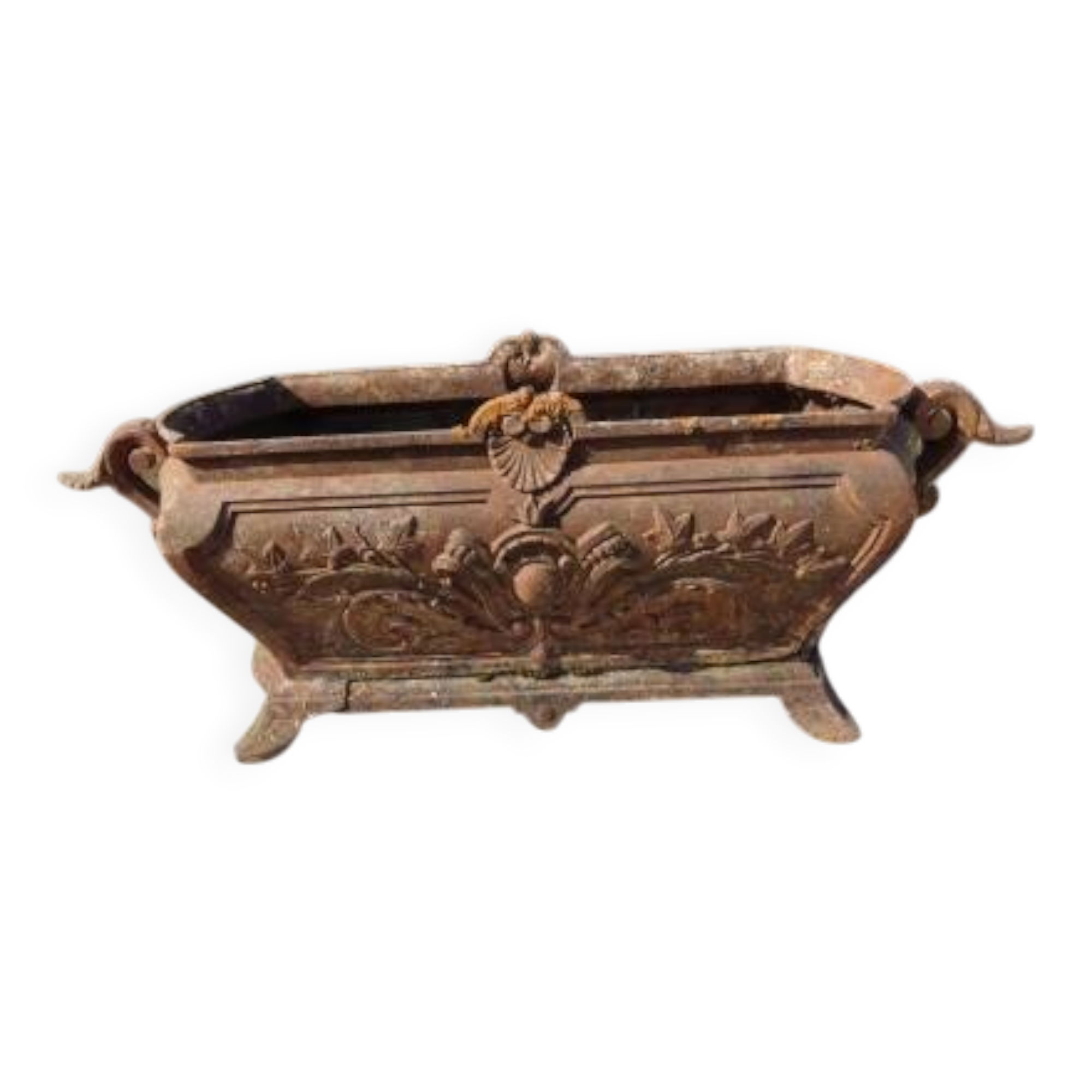 1 cast iron planter from 1900 by the Faure establishments