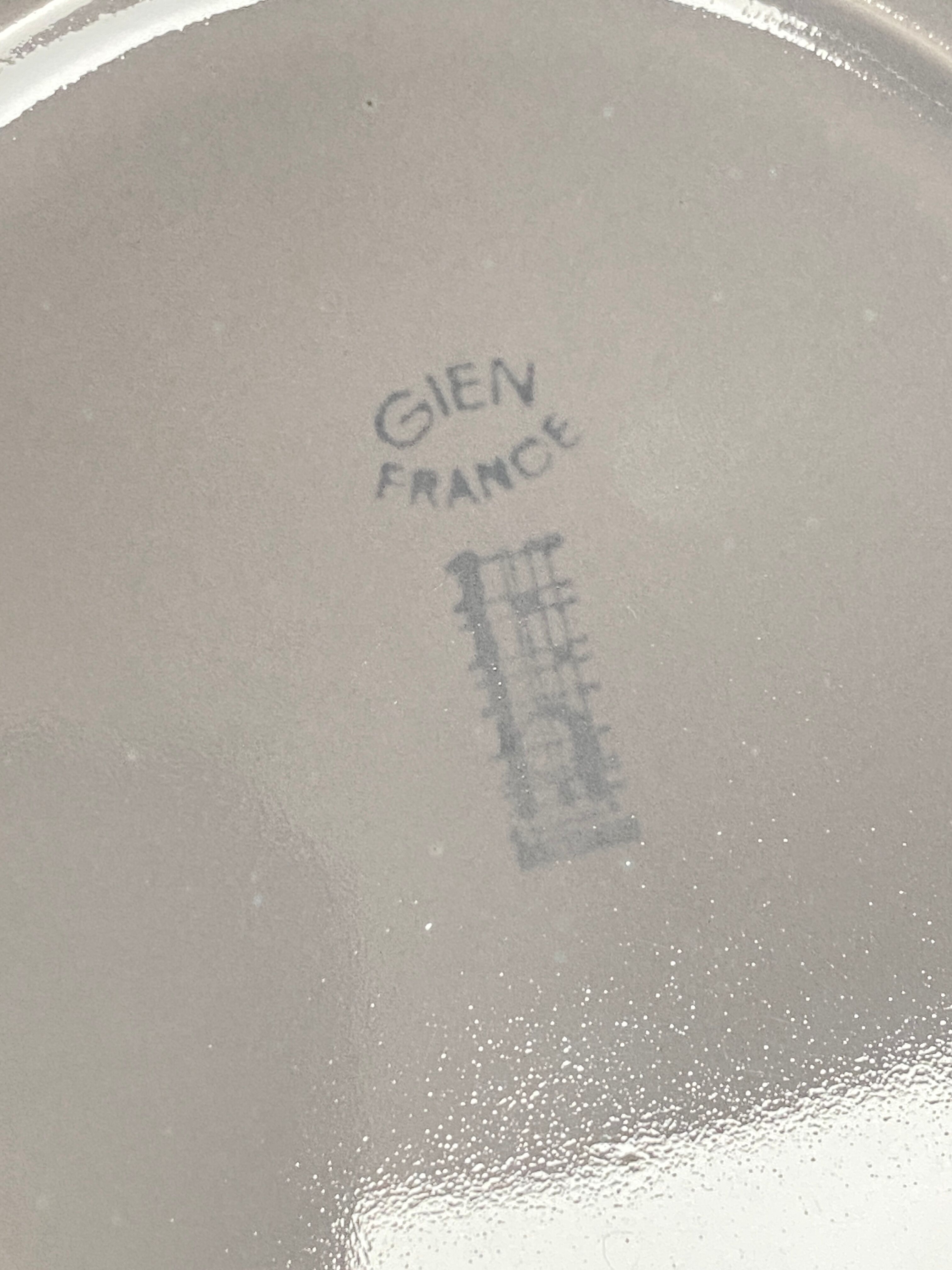 Gien cake dessert service