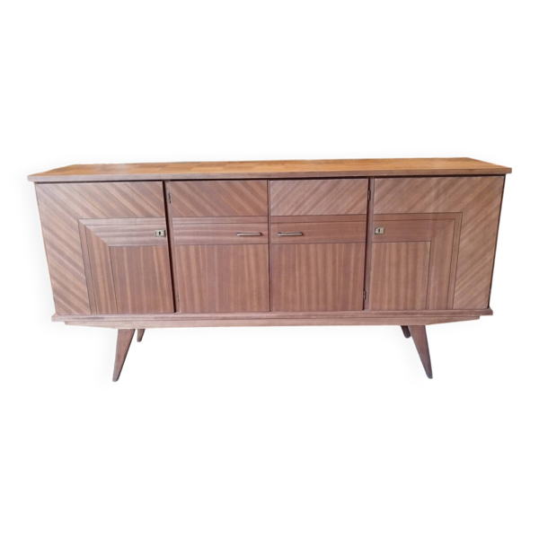 Enfilade acajou années 60