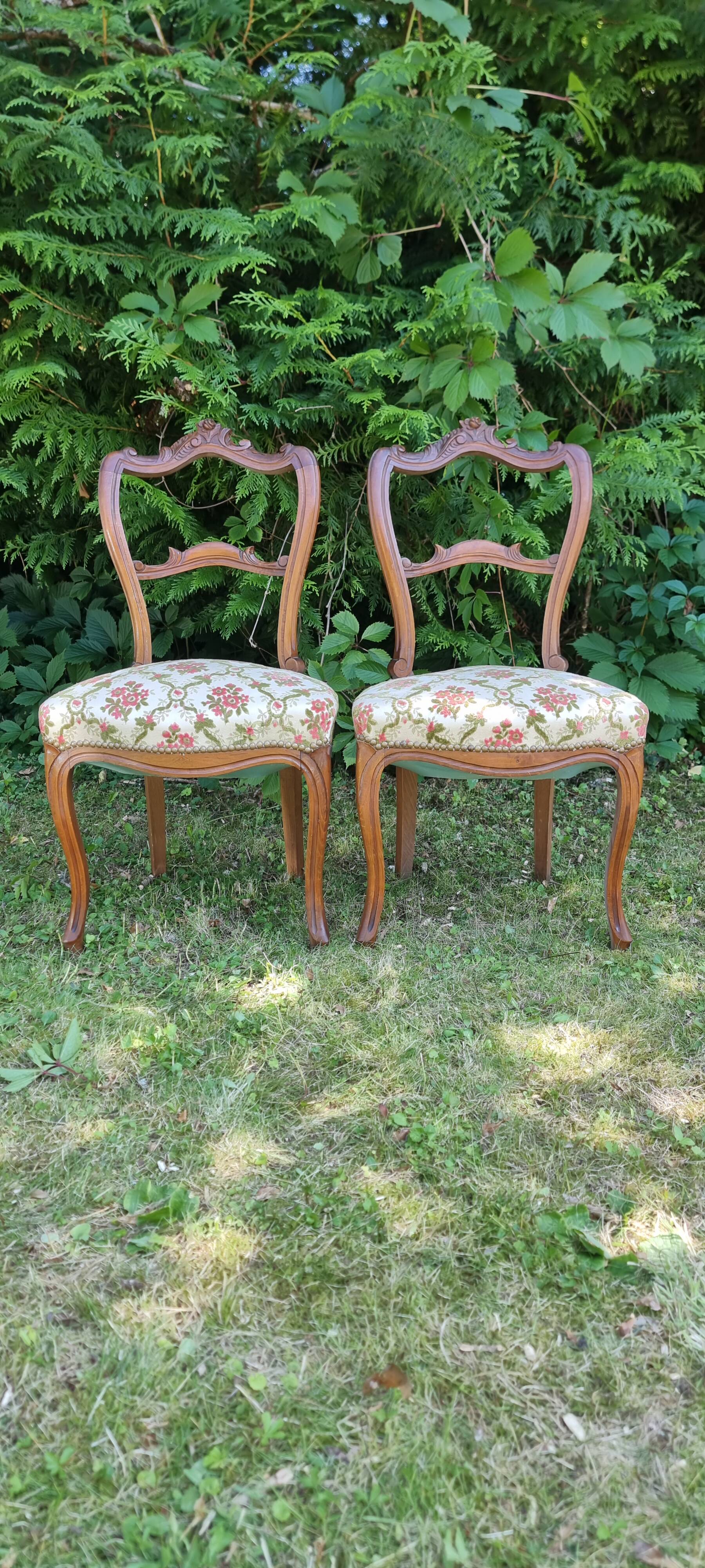 Pair of Louis Philippe chairs