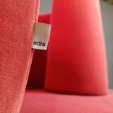 Tatlin Sofa in Velvet from Edra, 1990s