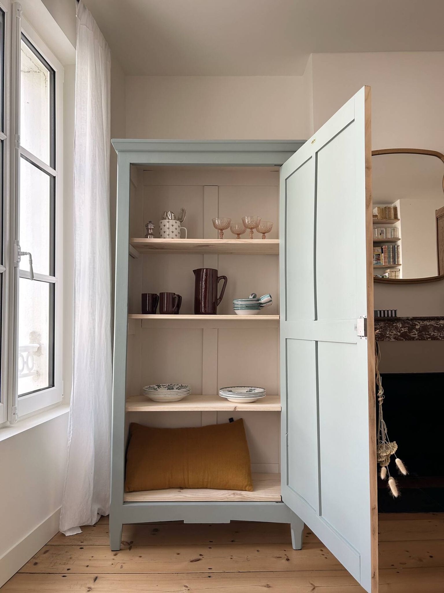 Renovated Parisian Wardrobe
