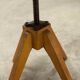 Workshop chair 1950 feet compass skaï red atypical