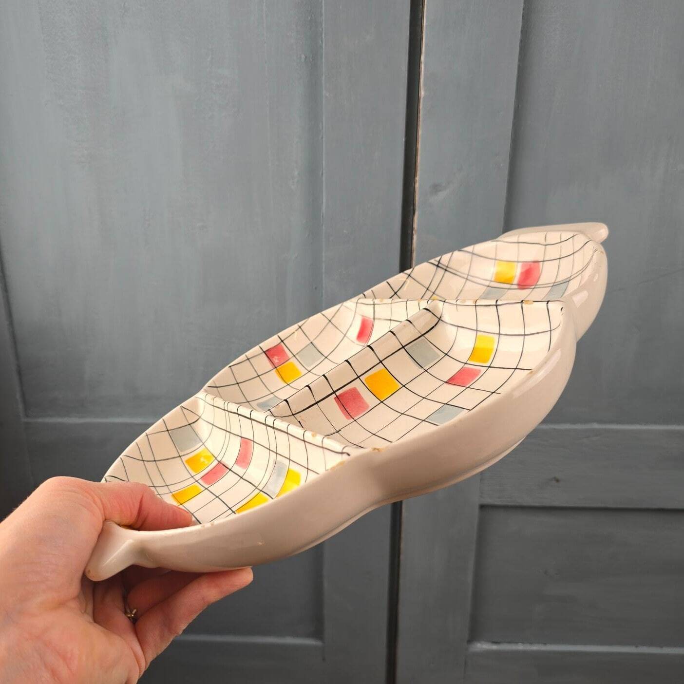 Divided plate – Schramberg – Ollo decor – 1950s