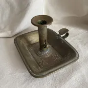 Old bedroom candlestick, "cellar rat" candlestick from the 19th century.