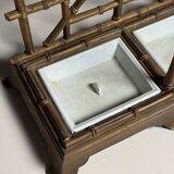 Porte-manteau en faux bambou, vers 1900