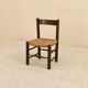 Set of four dlg chairs by Georges Robert, France, 1960s.