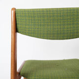 Set of four dining room chairs in teak by Erik Buch, 1960s