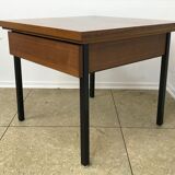 60s 70s teak sewing box sewing table utensilio coffee table mid century 60s
