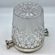 Champagne bucket in cut crystal