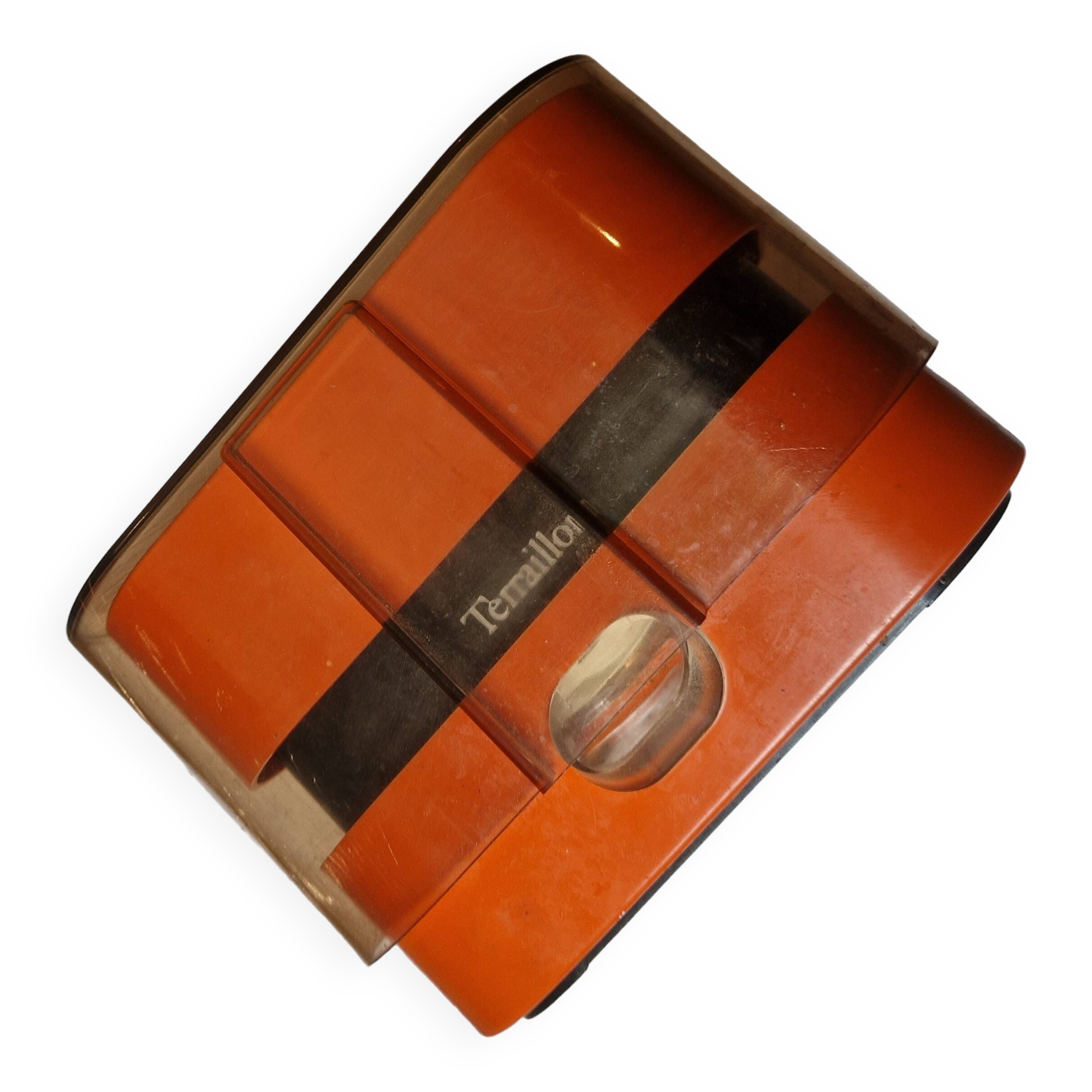 Terraillon 4000 orange kitchen scale vintage 1970