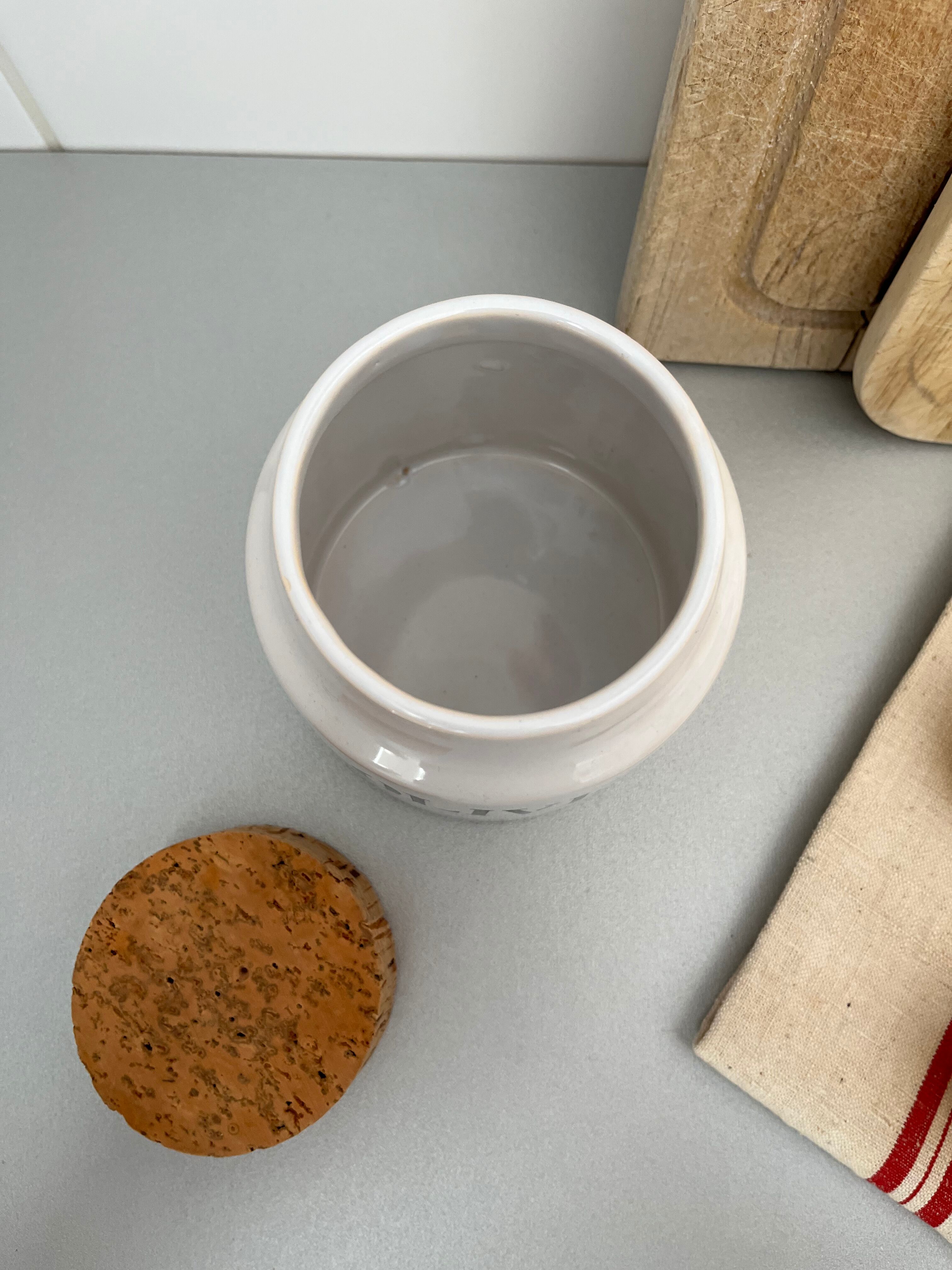 Charolles ceramic “olive” pot