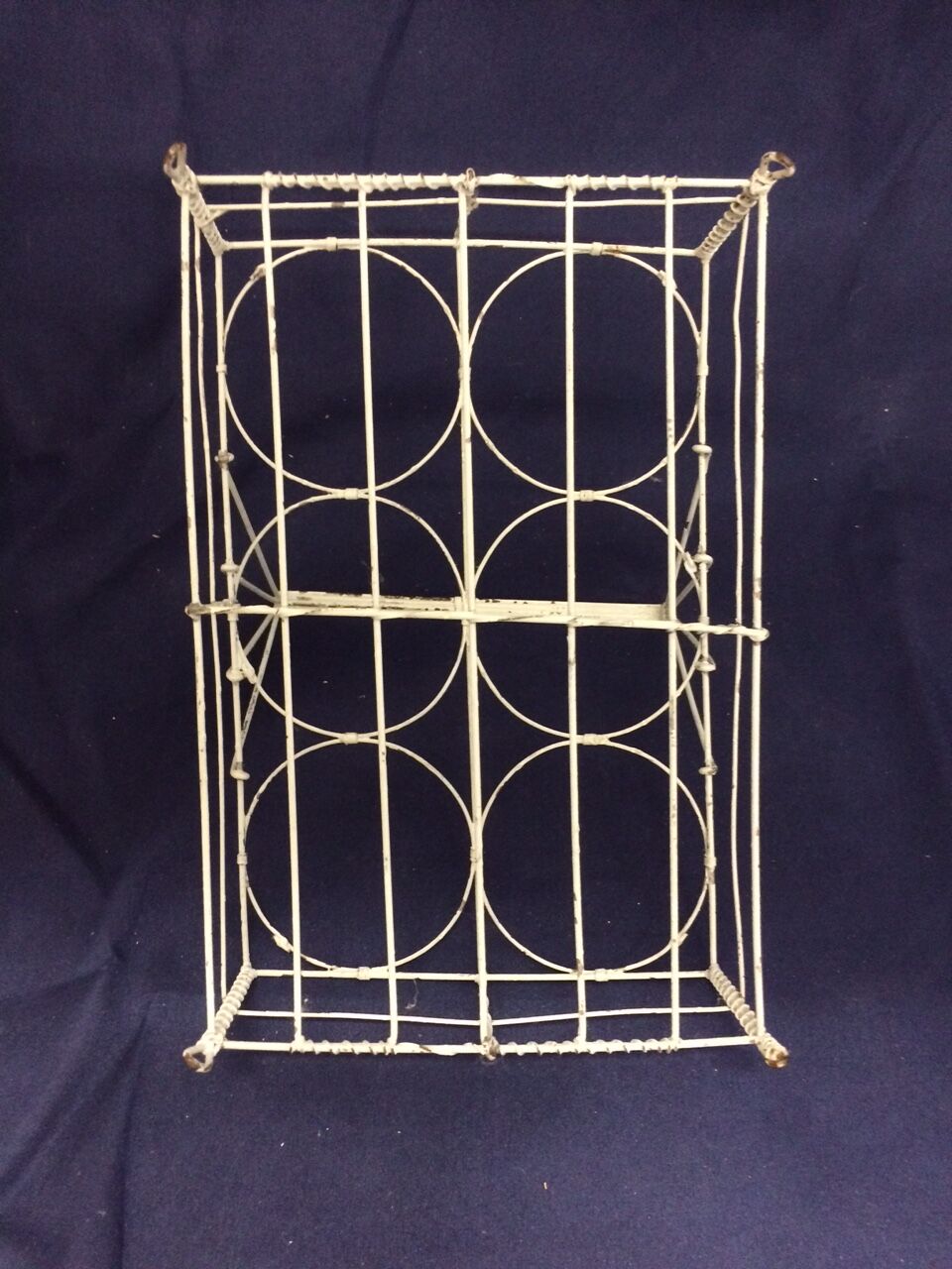 Antique glass holder