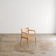 Ensemble de 4 fauteuils "Mod. 67" en chêne par Niels Moller