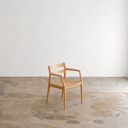 Ensemble de 4 fauteuils "Mod. 67" en chêne par Niels Moller