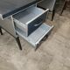Metal desk of the 60s/70s and its chair