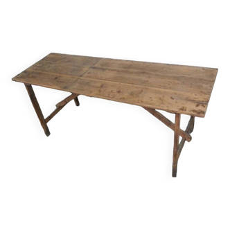 Table 2m industrielle“roccuzzo" vintage d’Italie