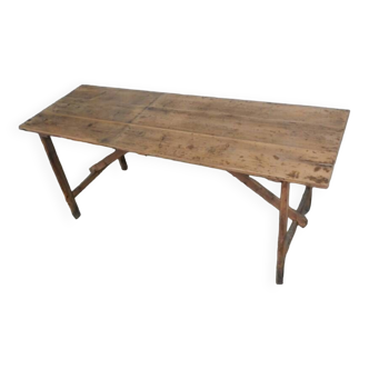 Vintage 2m industrial “roccuzzo” table from Italy