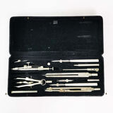 Set of drawing instruments, Mellert, Germany 1950s