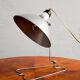 Industrial bakelite and metal table lamp, 1960s