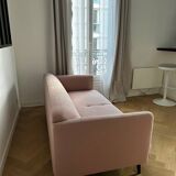 Boconcept pink sofa